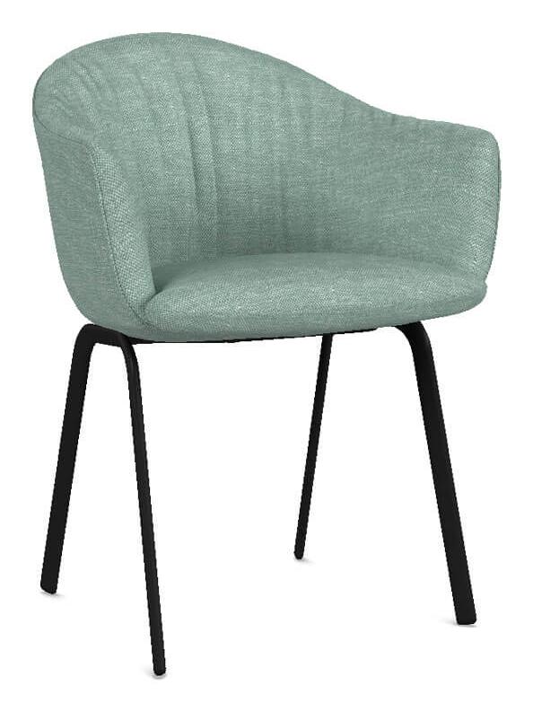 Siena Armchair - Water Green/ Gray