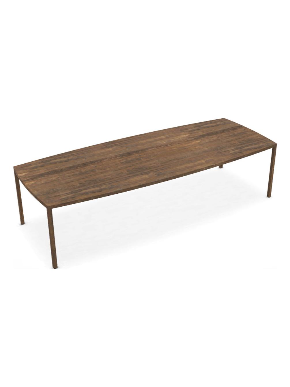 Tense Curve Table - W. 300 cm D. 120 cm/Wood