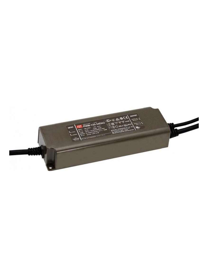 Meanwell Constant Voltage Power Supply 120W 24V IP67 DALI 2 dimmable