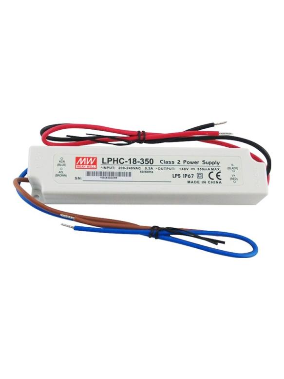 Meanwell LPHC-18-350 18W 350mA ip67 power supply