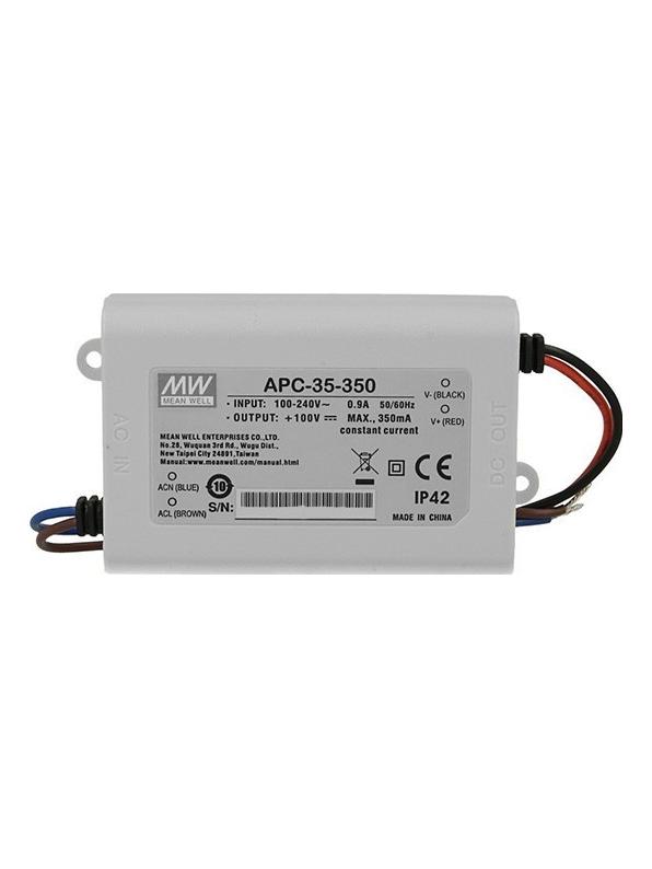 Meanwell Power Supply APC-35-350 35W 350mA IP42 for Constant Current LEDs