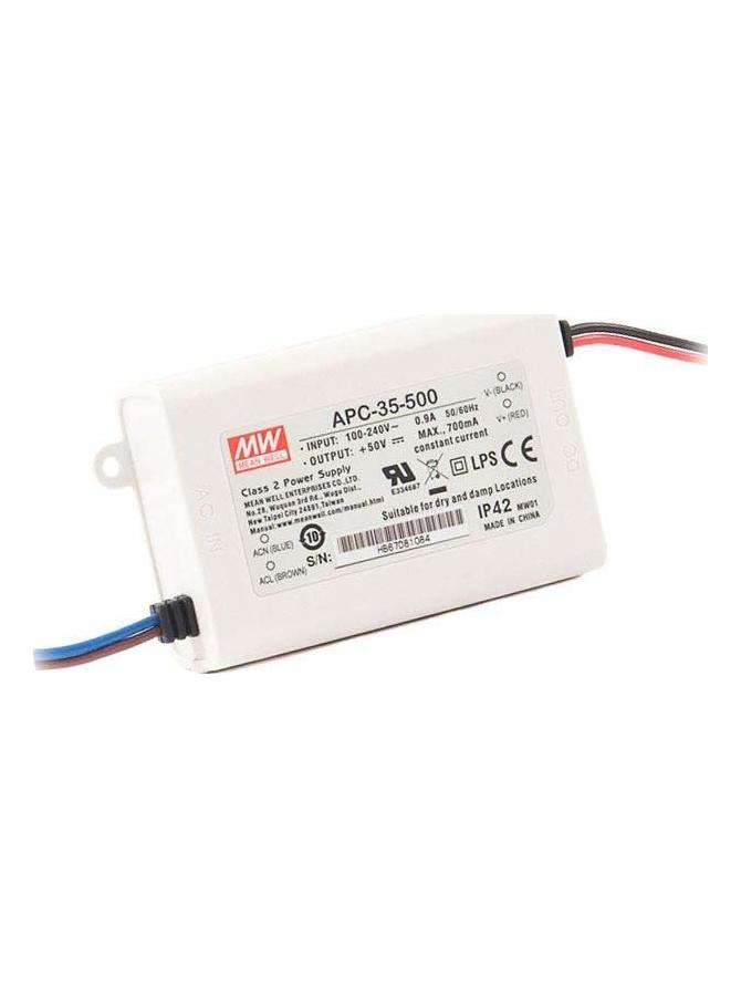 Meanwell Power Supply APC-35-500 35W 500mA IP42 Constant Current LEDs
