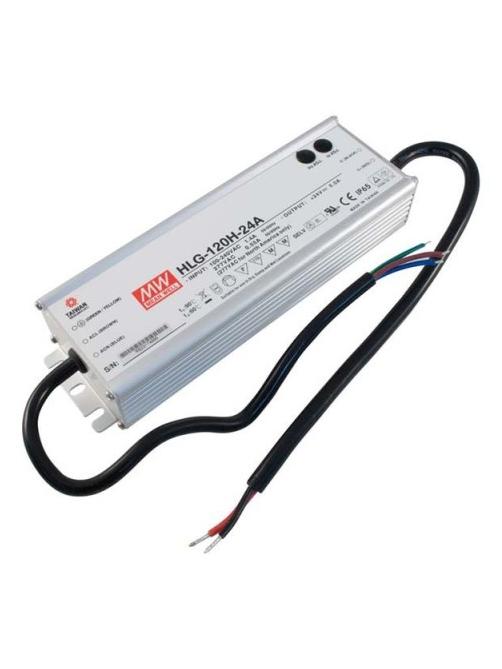 Meanwell Power Supply HLG-120H-24A 120W 24V IP67 Constant Voltage
