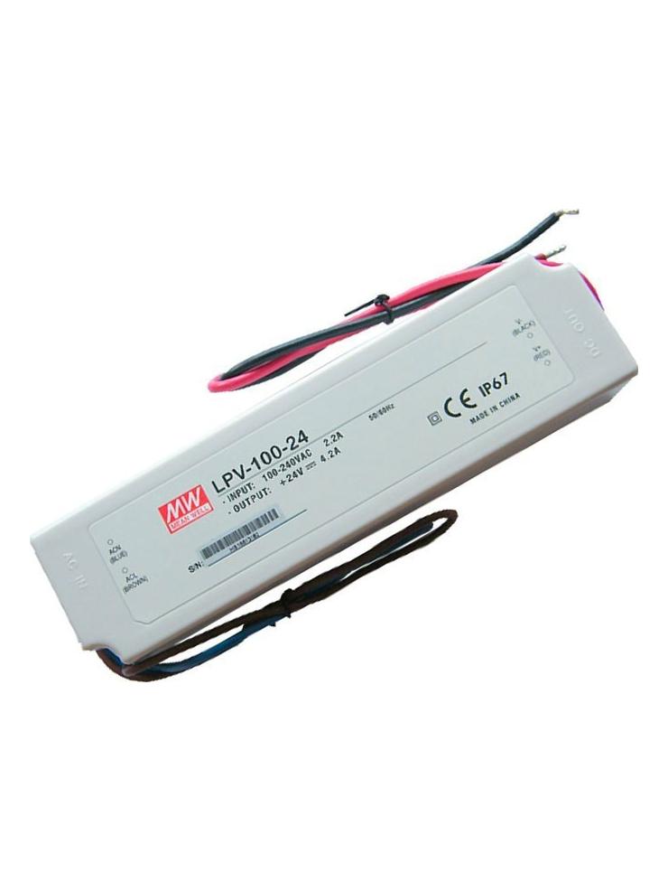 Meanwell Power Supply LPV-100-24 100W 24V IP67 4.5A IP67 LED Constant Voltage Driver
