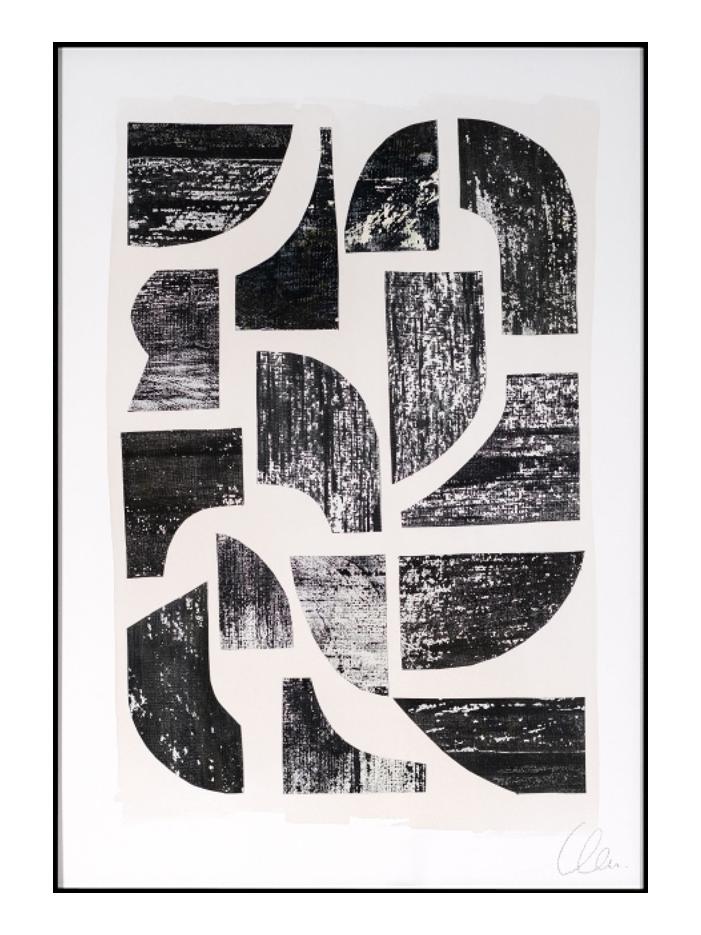 Puzzle En Texturas I Painting