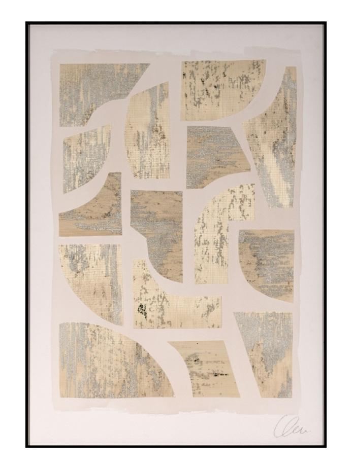 Puzzle En Texturas III Painting