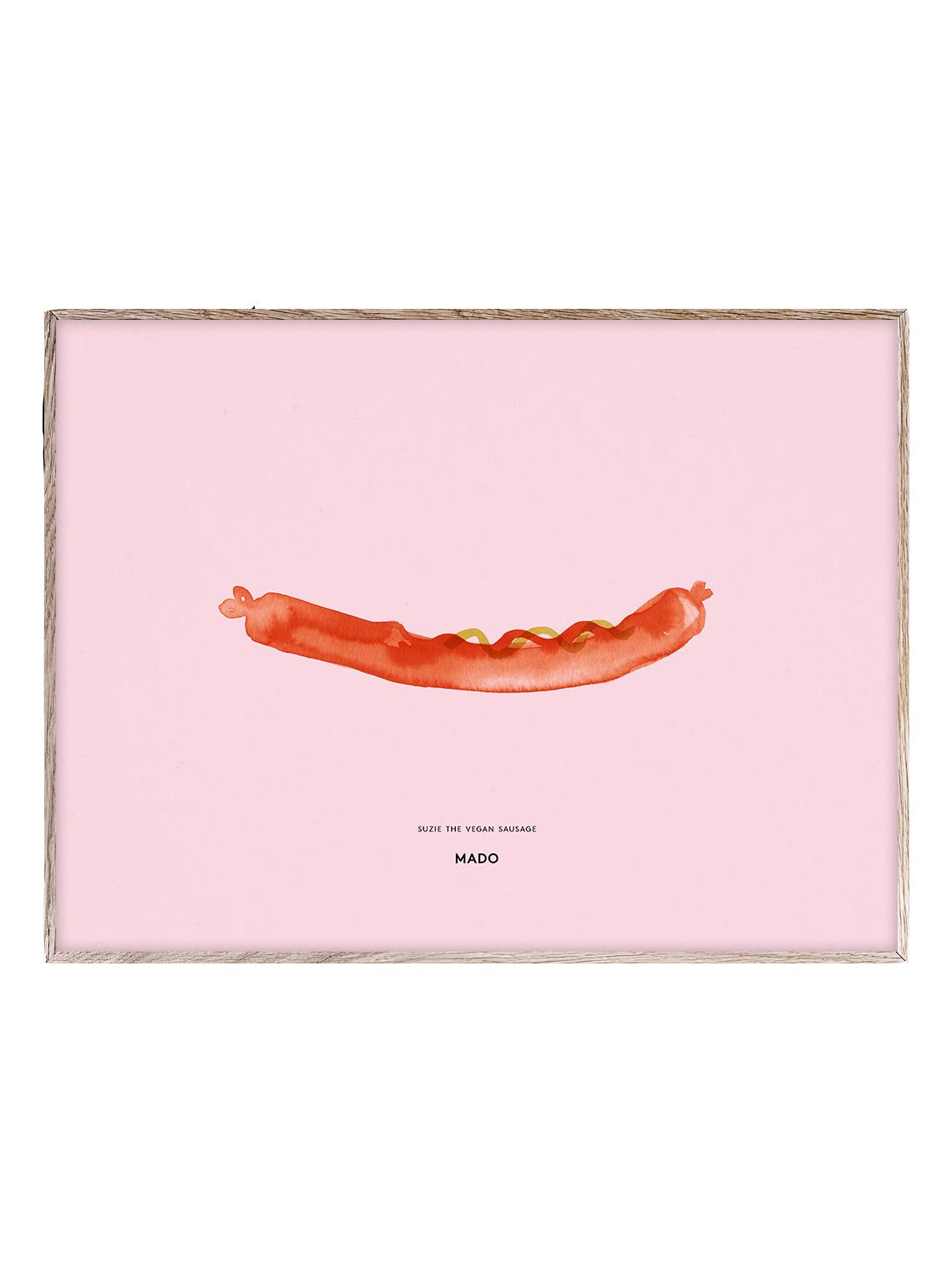 Suzie the Vegan Sausage Painting