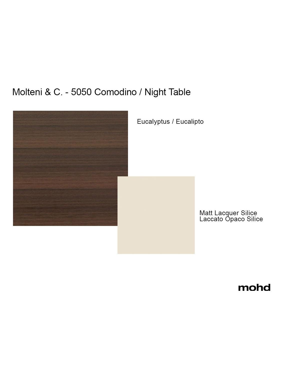 5050 Night Table - Eucalyptus/Silice