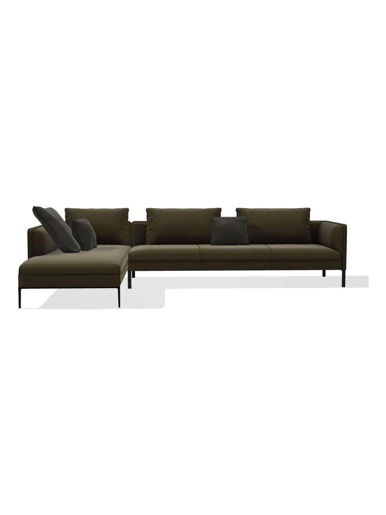 Paul Sofa with Chaise Longue - Kermesse Kh743