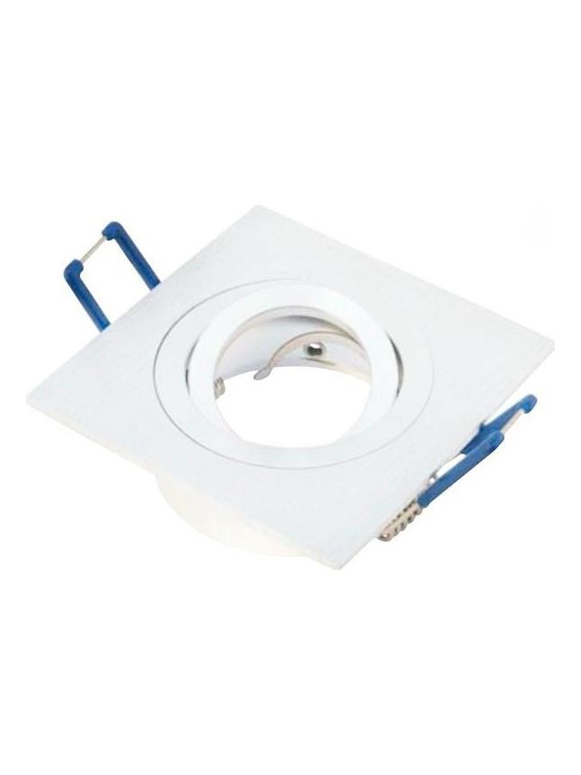 Molveno Babel Adjustable Recessed Spotlight 9X9 White MR16