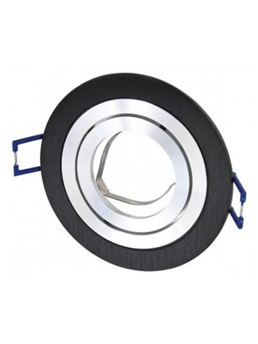 Molveno Maya LED Adjustable Recessed Spotlight Black