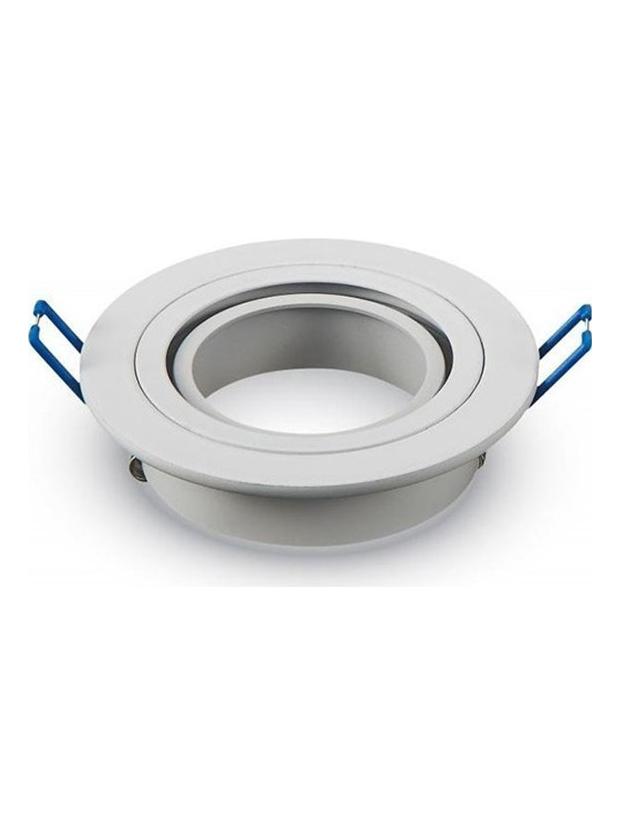 Molveno Maya LED Aluminum Recessed Spotlight White D.93mm