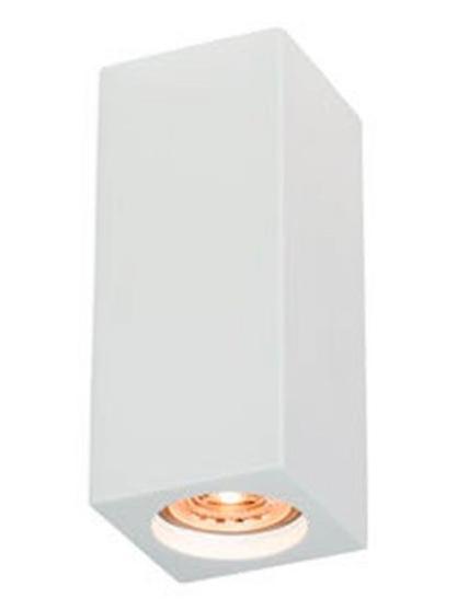 Molveno Neos Large Ceiling Cube Lamp Plaster