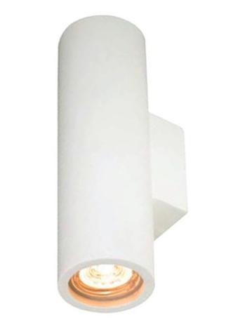 Molveno Pipe Round Plaster Wall Lamp Biemission