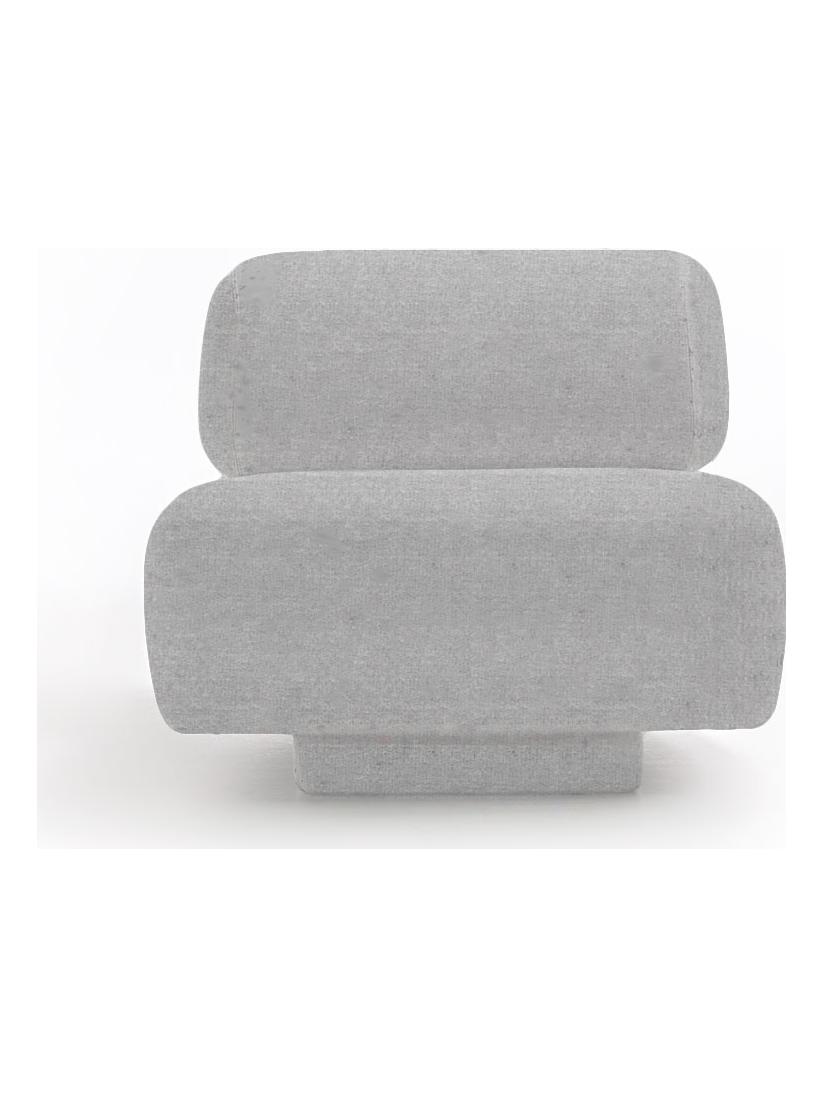 Gogan Armchair - Fabric Cat. S - A8826 Yeti 02-08 