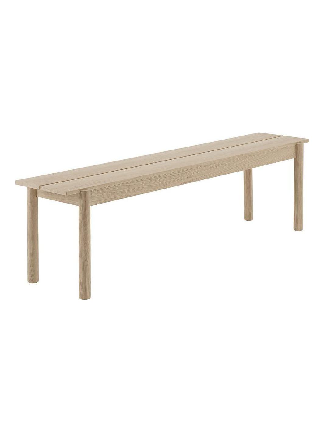 Linear Wood Bench