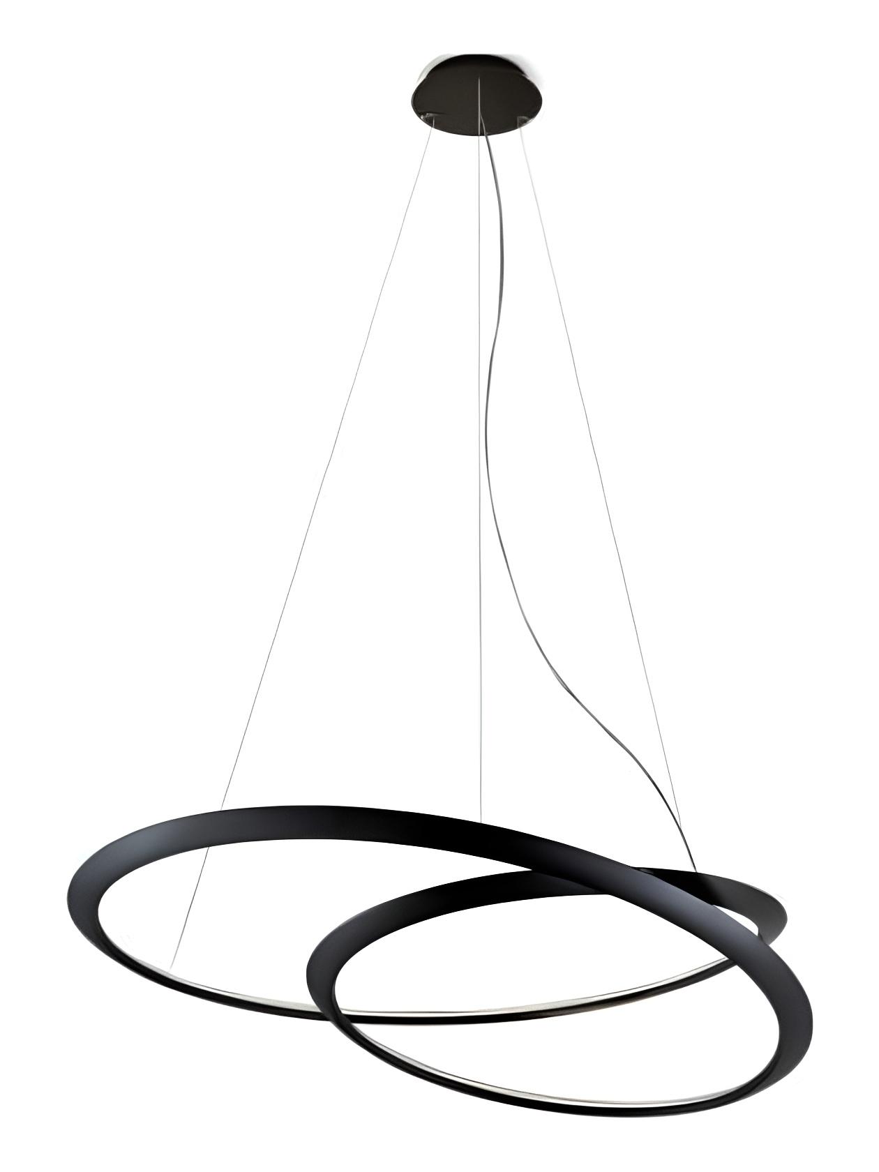 Kepler Downlight Suspension Lamp - Black