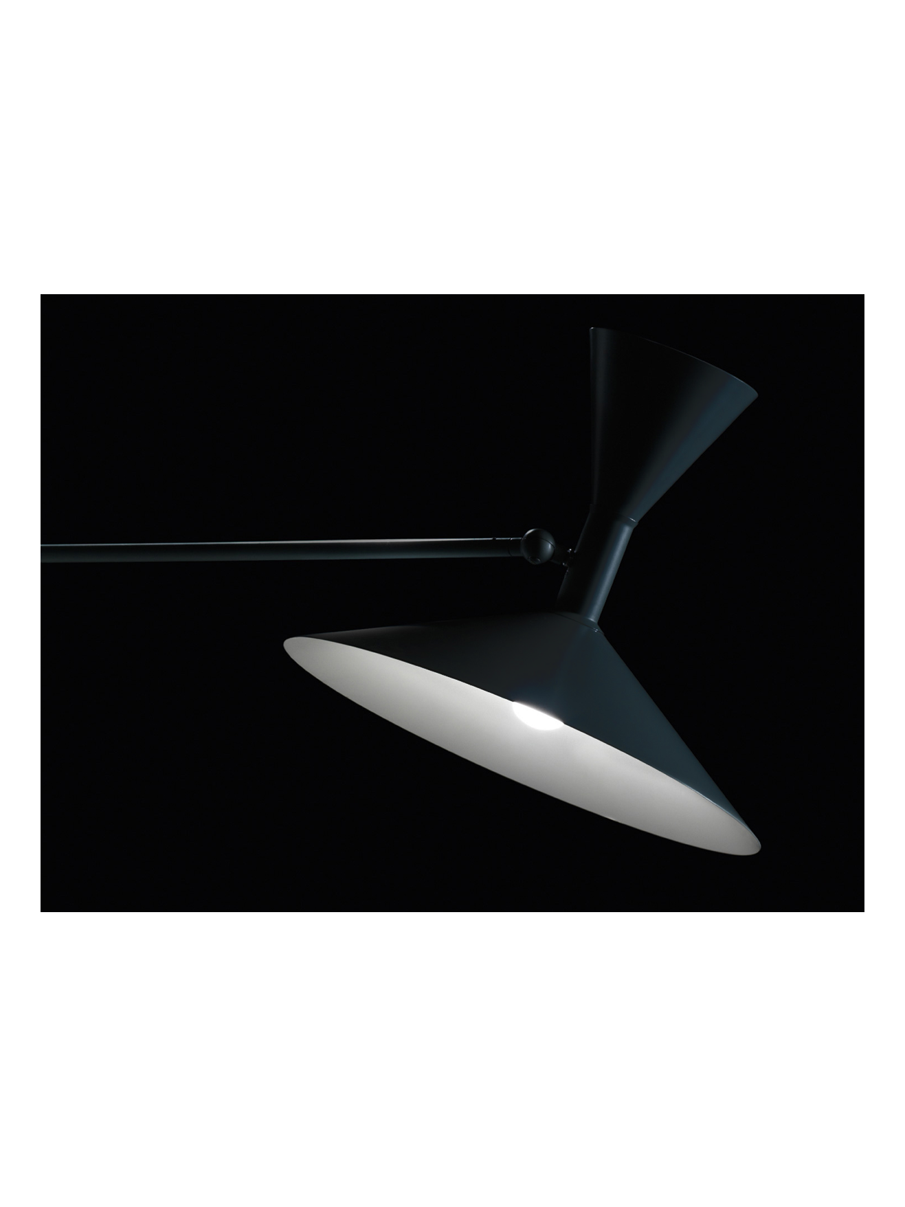 Lampe de Marseille - Wall Lamp Black