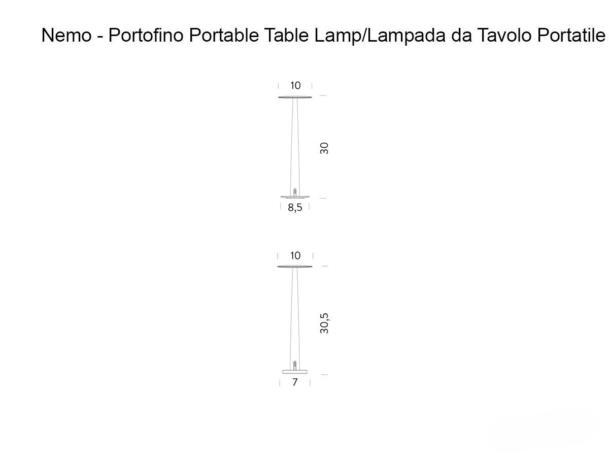Portofino Table Lamp - Portable