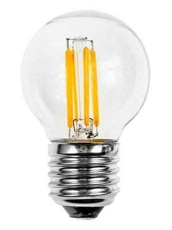 Bulb E27 24V Low Voltage Mini Globe LED 4W 440lm Unbreakable Transparent PVC