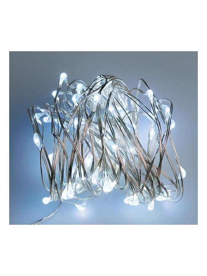 New lamps 60 led Copper Wire string battery lights 6m cool light