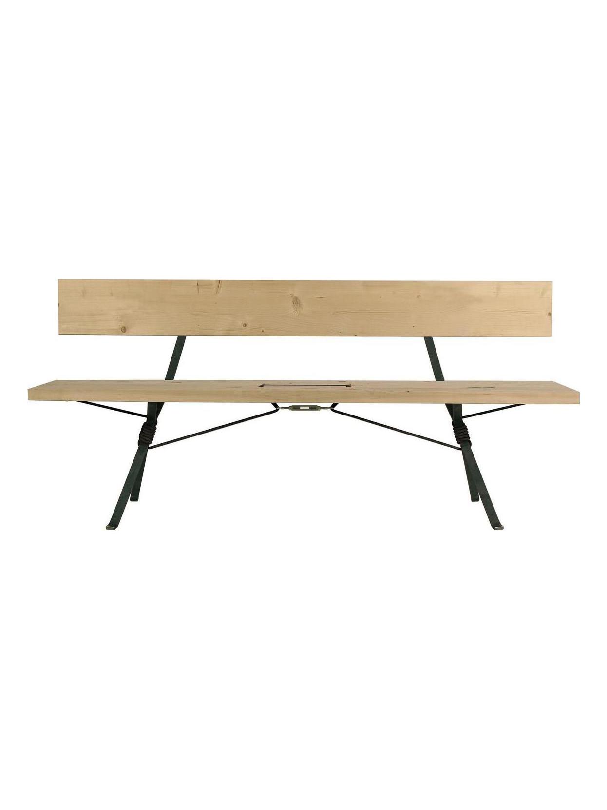 Kampenwand Bench With Backrest