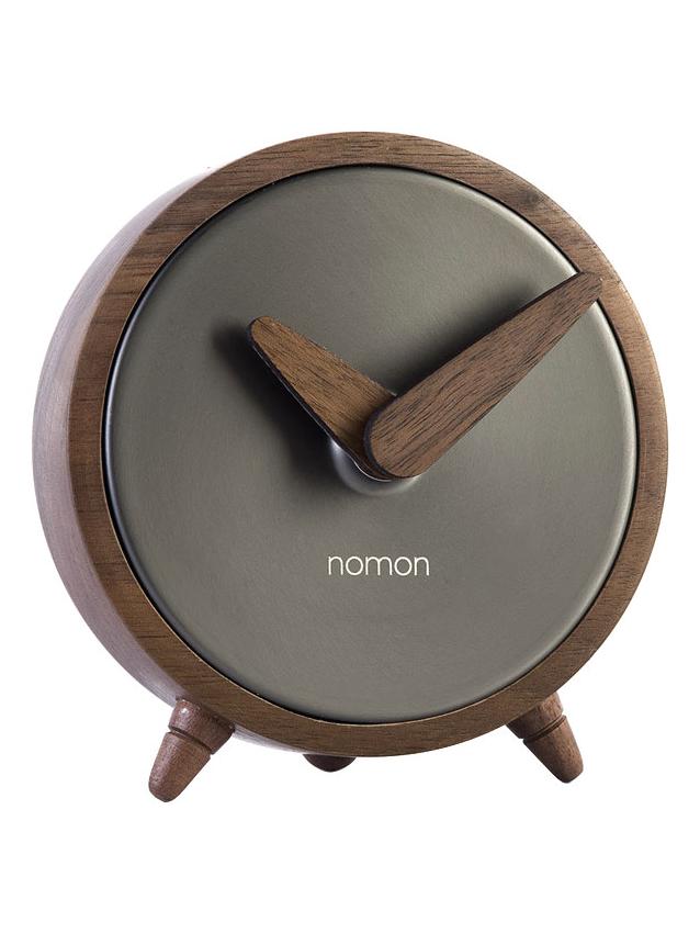 Atomo Table Clock Gold