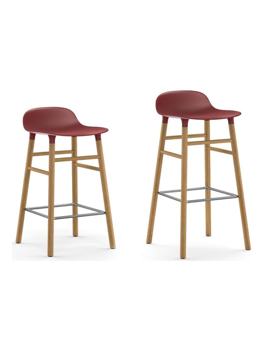 Form Barstool - Oak
