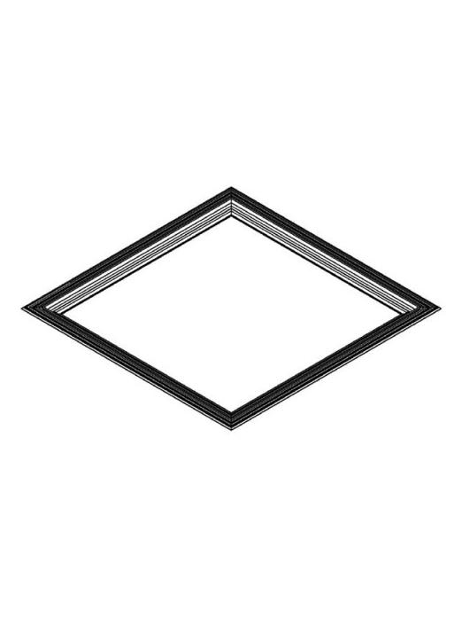 Flush-mounting Installation Kit for School Panel 600x600mm