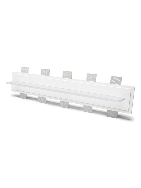 Glax recessed led wall lamp shelf