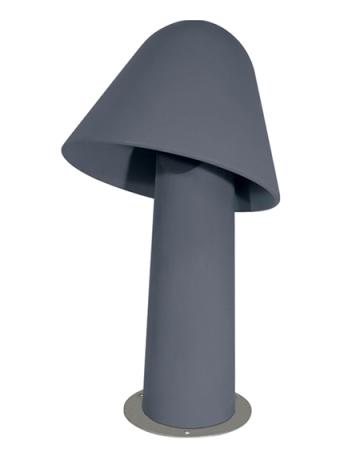 Minù black led bollard