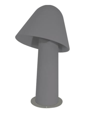 Minù grey led bollard