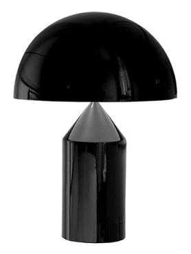 Atollo 238 small Black Table Lamp dimmable