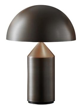 Atollo 238 small Bronze Table Lamp dimmable