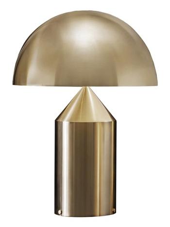 Atollo 239 medium Gold Table Lamp Dimmable