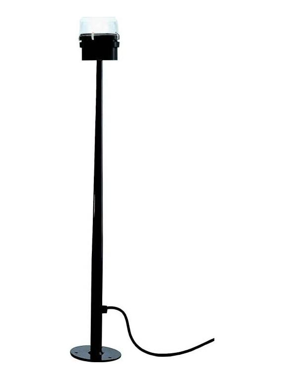 Fresnel Outdoor Floor Lamp with Diffused Light Vintage