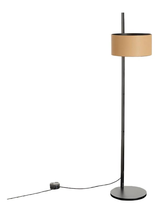 Parallel Floor Lamp in Leather