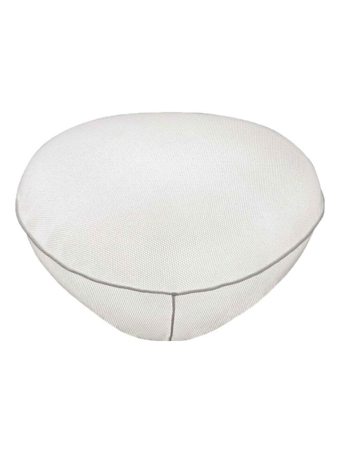 Pill-Low White Outdoor Floor Cushion Lamp