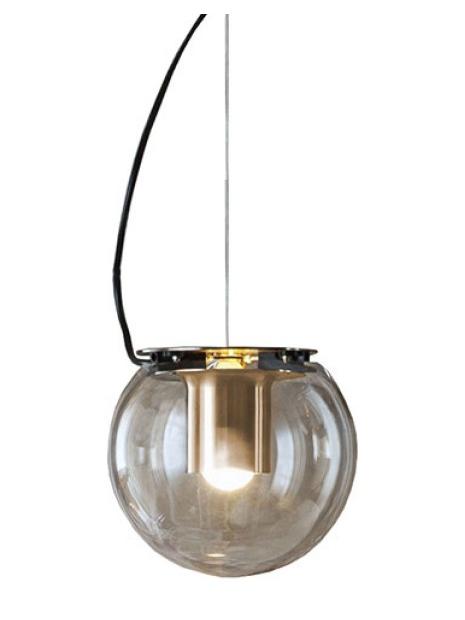 The Globe Suspension Lamp With Diffused Light Vintage