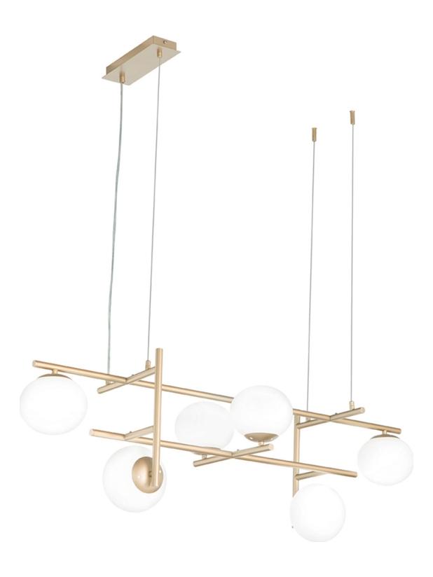 Jewel suspension lamp