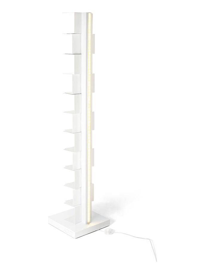 Ptolomeo Luce Bookshelf - H. 160 cm / White