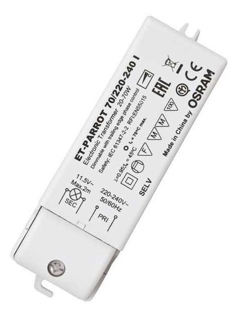 electronic transformer ET-Parrot 70W 12V