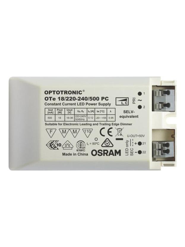 Intelligent OTe 18/220-240/500 PC LED Driver Constant Current