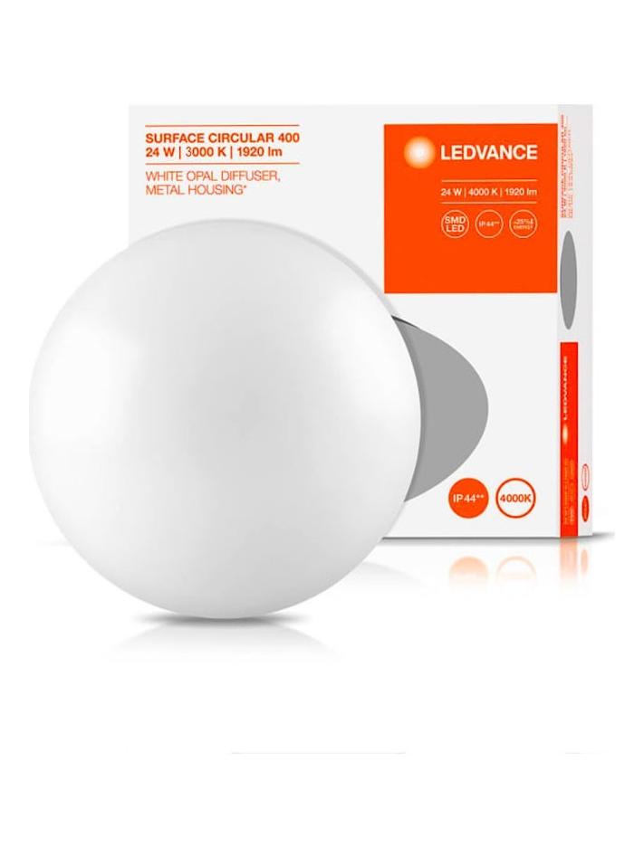 Ledvance Surface Circular LED Ceiling-Wall Lamp 24W 1920 lm For Outdoor