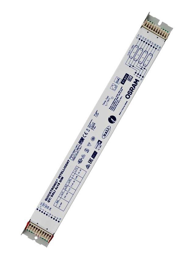 OSRAM QTI DALI 4x18 DIM quicktronic intelligent DALI Electronic Ballast