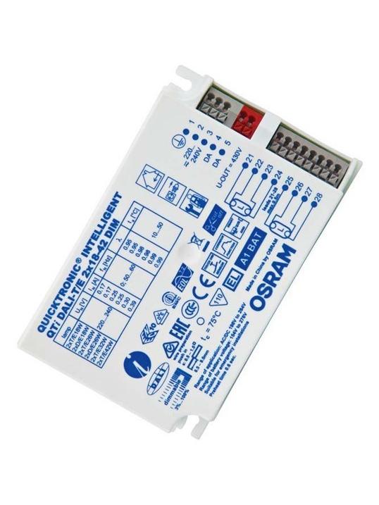 qti dali 2x18-42 dim quicktronic intelligent dali dim power supply ballast