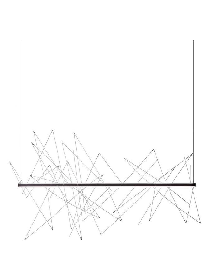 Graffiti suspension lamp modular