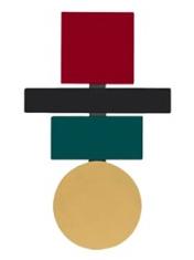 Totem wall lamp modular