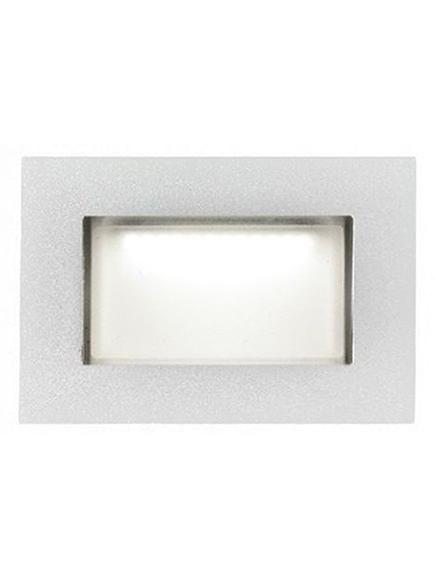 Fast LED 3W 150° 3000K 50lm Recessed Marker IP65 Grey