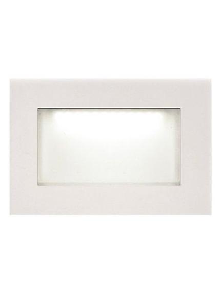 Fast LED 3W 150° 3000K 50lm Recessed Marker IP65 White
